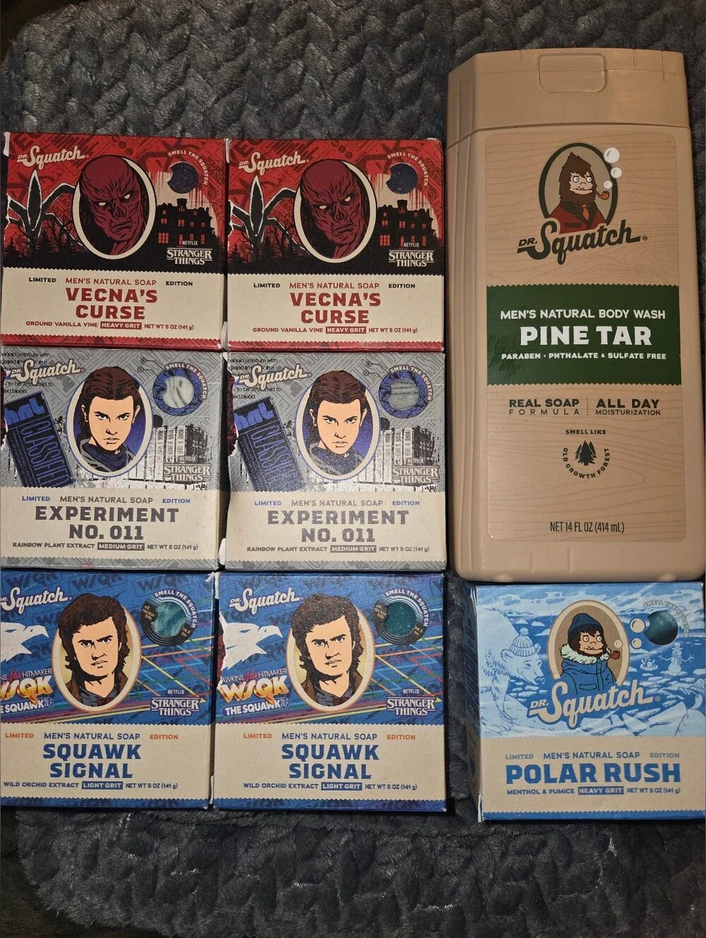 DR. Squatch Soap And Body Wash Bundle